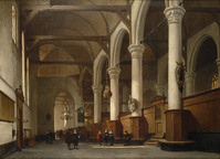 KS 092
<br/>
Kerk van Edam
<br/>
<em>Bosboom, Johannes (1817-1891)</em>